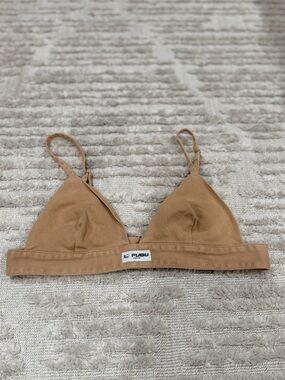 FUBU Women's Tan Triangle Bralette
